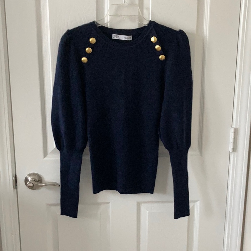 Zara Puff sleeve sweater